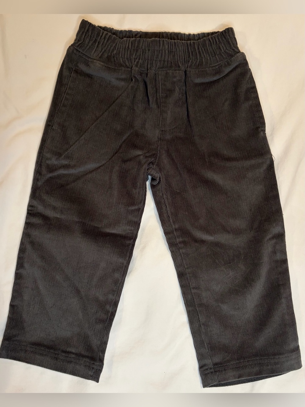 The Beaufort Bonnet Co Sheffield Cord Pants Grandiose Road Gray Sz 18-24 mo NWT